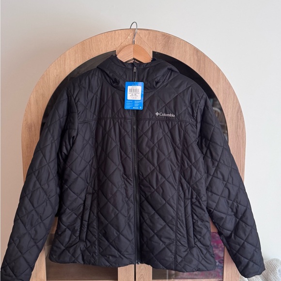 NWT Women’s Columbia Charcoal Quilted Jacket - Picture 1 of 9